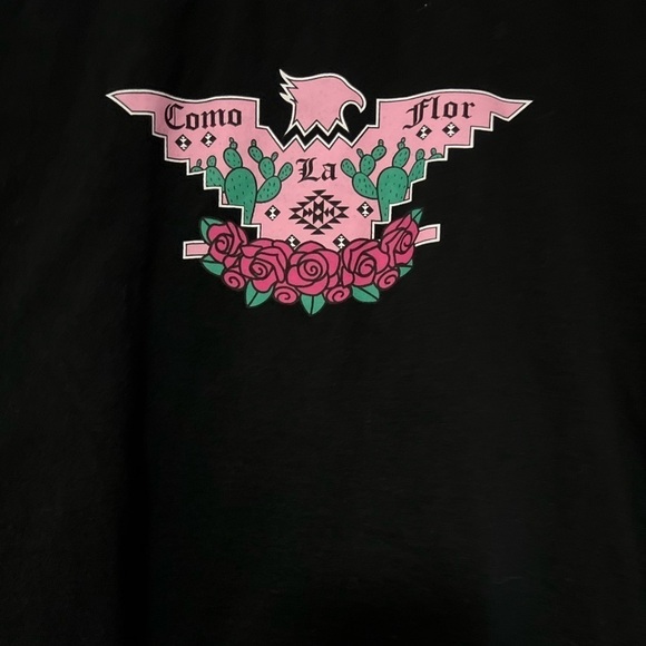 Selena Como La Flor Crop Top Size Small - Picture 2 of 4